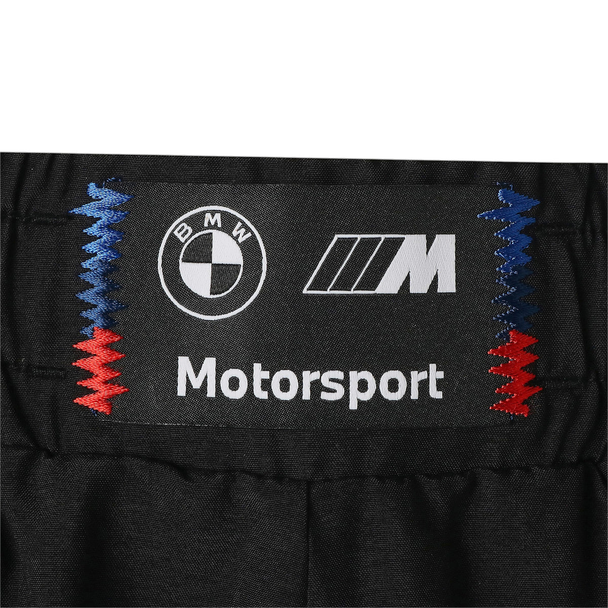 BMW men's sports shorts black with logo