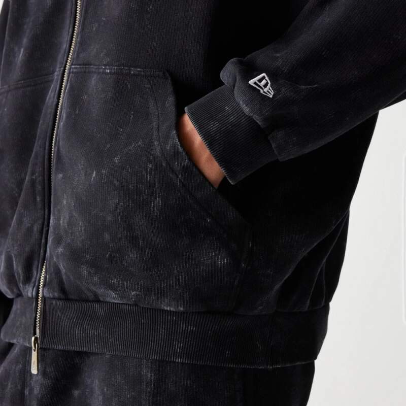 McLaren F1 Freizeit-Sweatjacke NE GRPHC schwarz washed