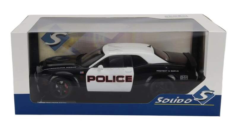 Modell Solido Dodge Challenger DEMON POLICE