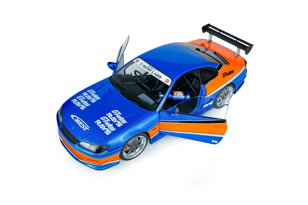 Solido Fast & Furious Tokyo Drift Nissan Silvia S15 Mona Lisa 2006 Modell im Maßstab 1:18