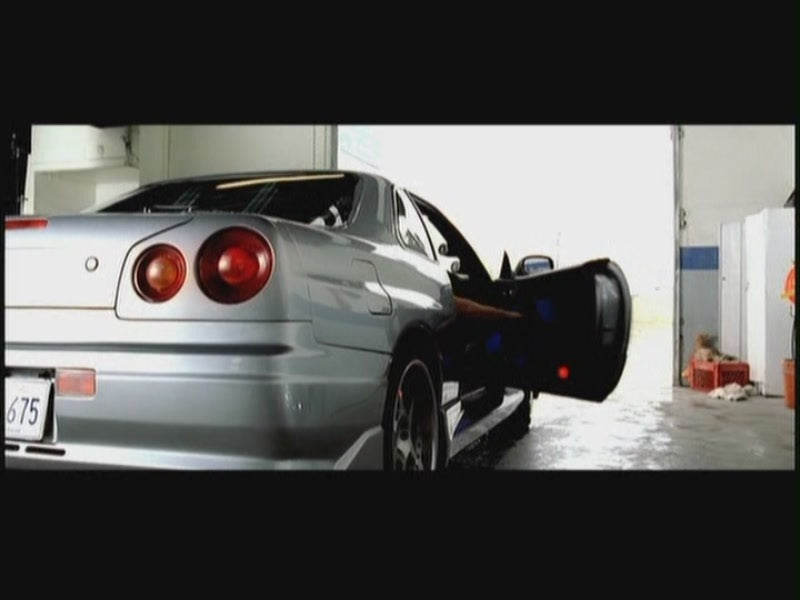 Modell Fast & Furious Nissan Skyline GT-R34 Brian's 2002 grau