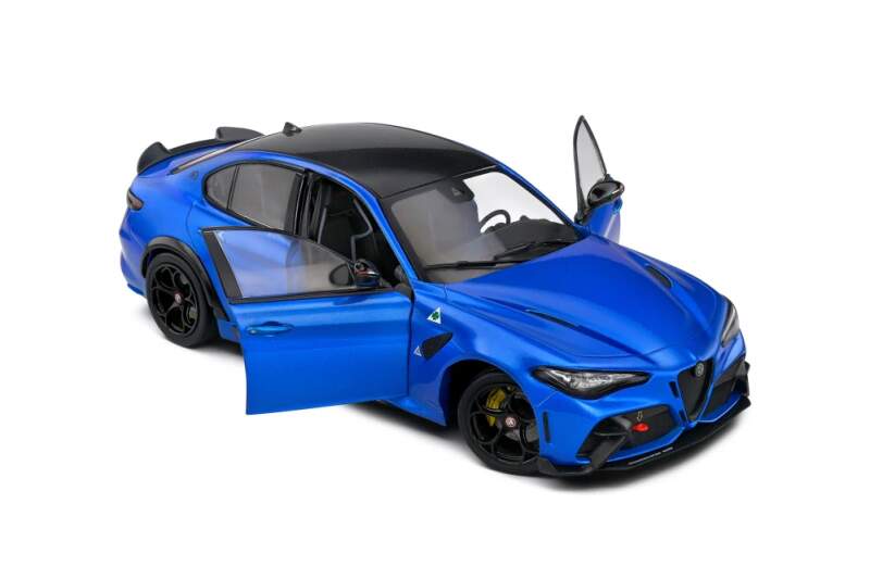 Solido Alfa Romeo Giulia GTA model, blue