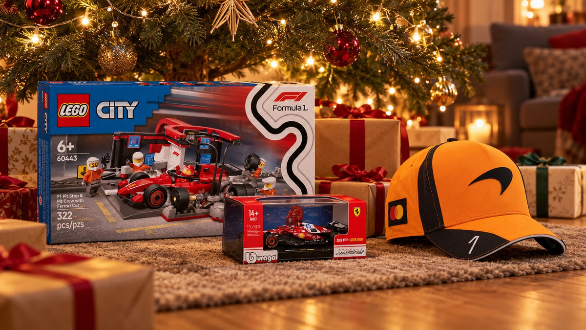 Geschenke für F1-Fans: Tipps nach Budget (Weihnachten 2026) – mit KI erstelltes Illustrationsbild
