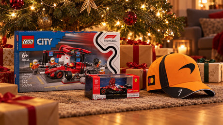 Gifts for F1 fans: ideas by budget (Christmas 2026) – illustrative image created with AI