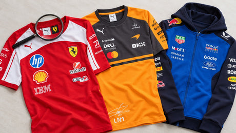 How to tell genuine F1 merch from a fake – illustrative image created with AI