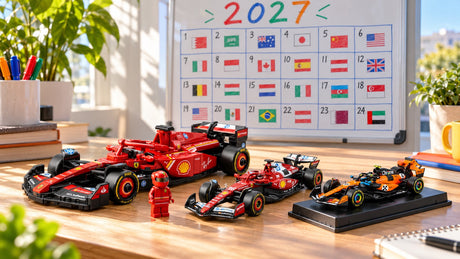 F1-Kalender 2027: alle Rennen und Startzeiten in tschechischer Zeit – mit KI erstelltes Illustrationsbild