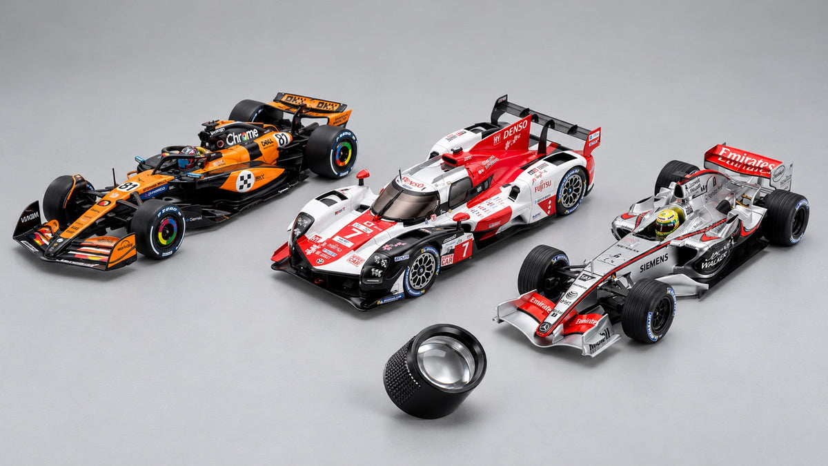 Spark vs Minichamps vs Bburago (und Ixo, Jada, Solido): Materialien, Details und für wen – mit KI erstelltes Illustrationsbild