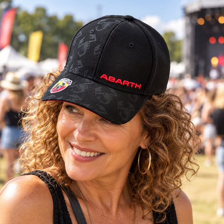 Abarth Cap – Black – illustrative photo (AI)