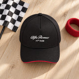 Alfa Romeo F1 Team Kinder-Cap mit gebogenem Schirm – Schwarz – Illustrationsfoto (KI)