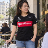 Alfa Romeo F1 Team Women's Team T-Shirt – Black – ilustrační foto (AI)