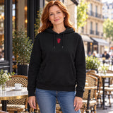 Alfa Romeo Hoodie with Alfa Romeo Badge – Black – illustrative photo (AI)