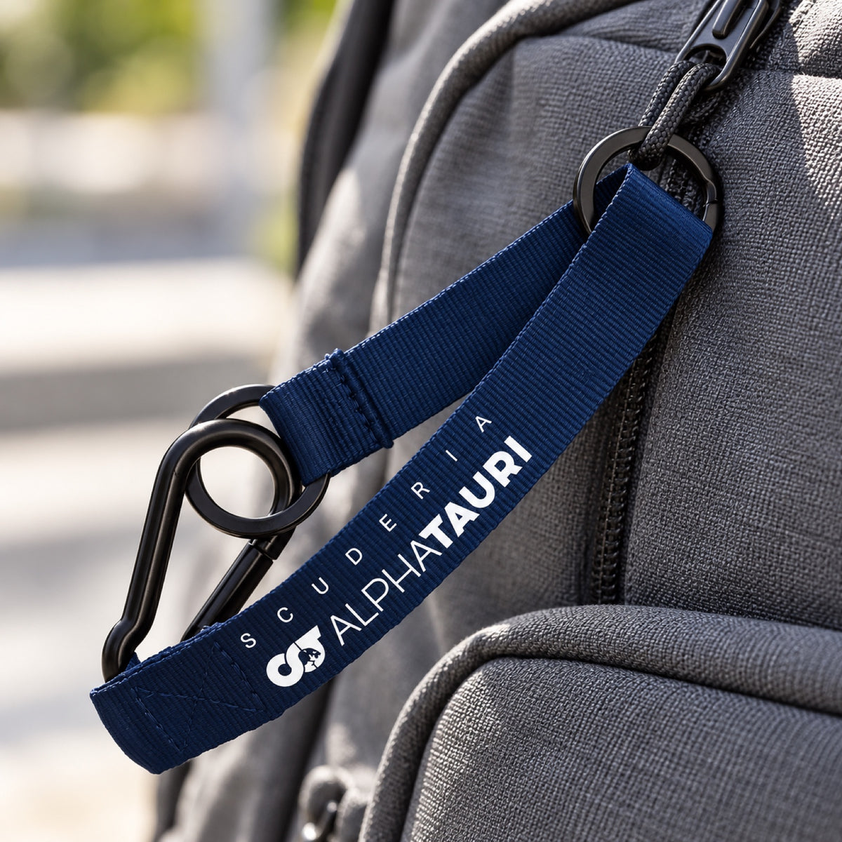 AlphaTauri AT Fashion Carabiner Keyring – illustrative photo (AI)