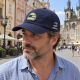 Ayrton Senna Helmet Cap – Navy Blue – ilustrační foto (AI)
