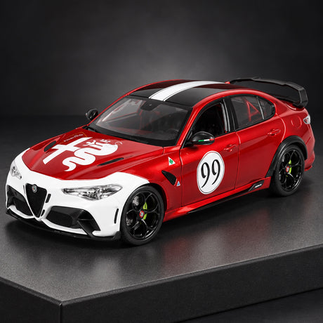 Bburago Alfa Romeo Giulia GTAm Modell Nr. 99 – Illustrationsfoto (KI)