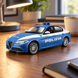 Alfa Romeo Giulia Polizia Model Kit – Bburago – illustrative photo (AI)