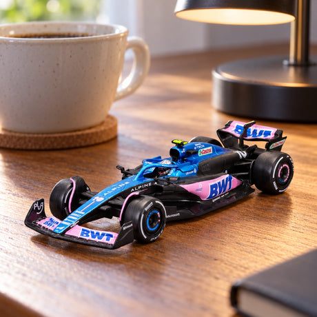 Modell Alpine F1 A523 Bburago #10 Pierre Gasly 2023 im Maßstab 1:43 – Signature – Illustrationsfoto (KI)