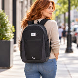 BMW Motorsport Large Backpack with Logo – Black – illustrative photo (AI)