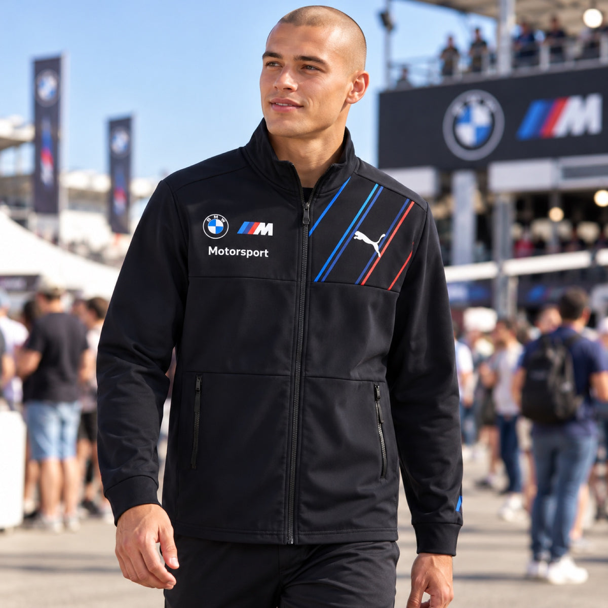 BMW Motorsport Sports Team Jacket – Navy – illustrative photo (AI)