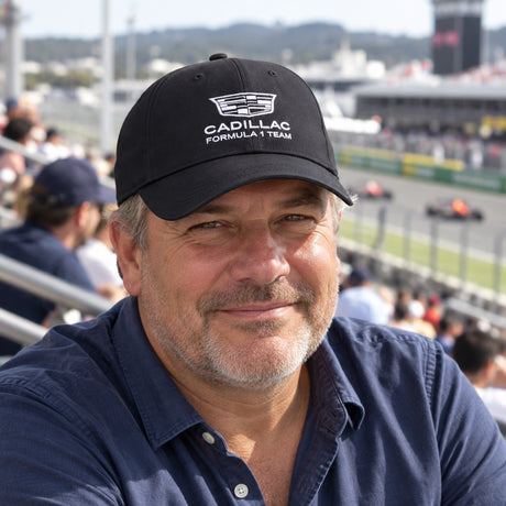 Sergio Perez Cadillac F1 x Tommy Hilfiger Cap – Team Edition – illustrative photo (AI)
