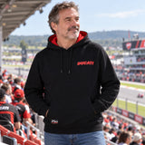 Ducati Corse Men's Hoodie – Black – 100th Years DUCATI Edition – illustrative photo (AI)