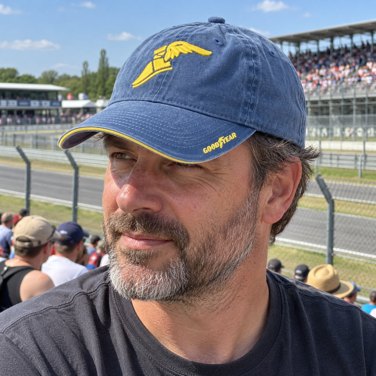 Goodyear Wingfoot Fan Cap – Light Blue – ilustrační foto (AI)