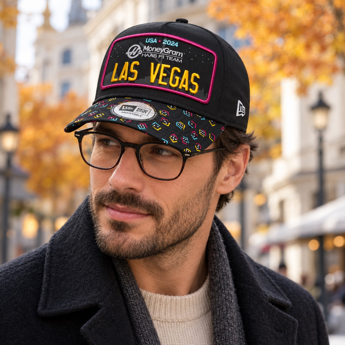 Haas F1 Team Cap – Las Vegas Special Edition – illustrative photo (AI)