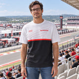 HRC Honda x Marc Marquez T-Shirt – White – illustrative photo (AI)
