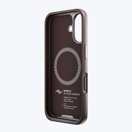 Peak Design Everyday Case Hülle für iPhone 16 Standard - Eclipse