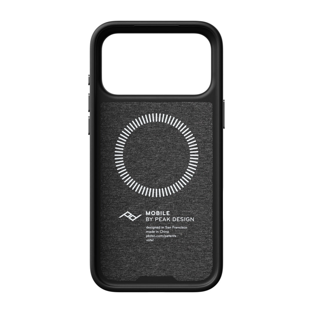 Hülle Peak Design Everyday Loop Case Slimlink für iPhone 18 Pro Max - Charcoal