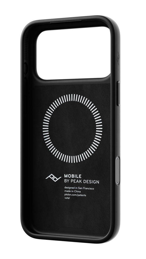 Peak Design Everyday Case Non-Slimlink iPhone 18 Pro Max - Black Leather