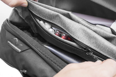 Kulturbeutel Peak Design Wash Pouch schwarz
