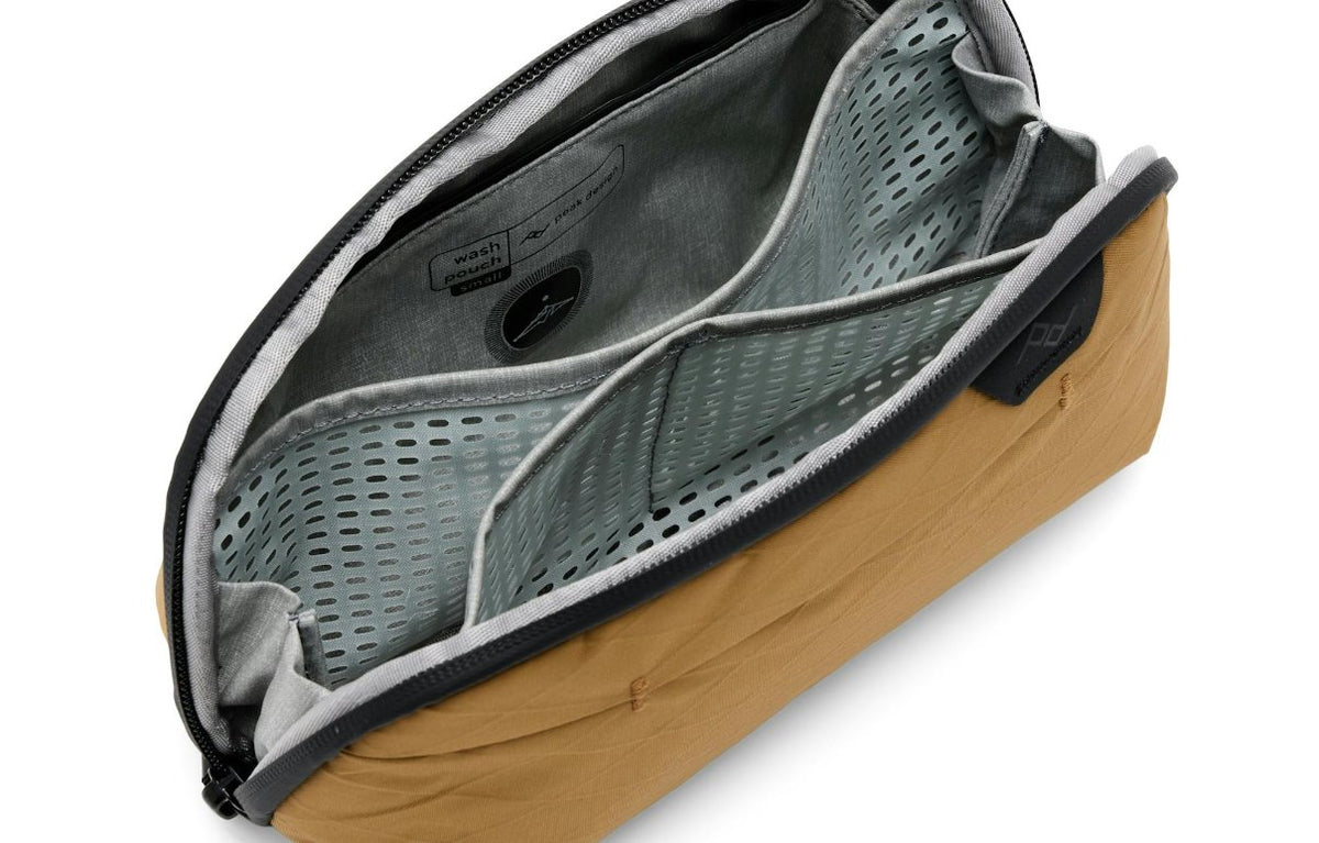 Kulturbeutel Peak Design Wash Pouch Small Coyote