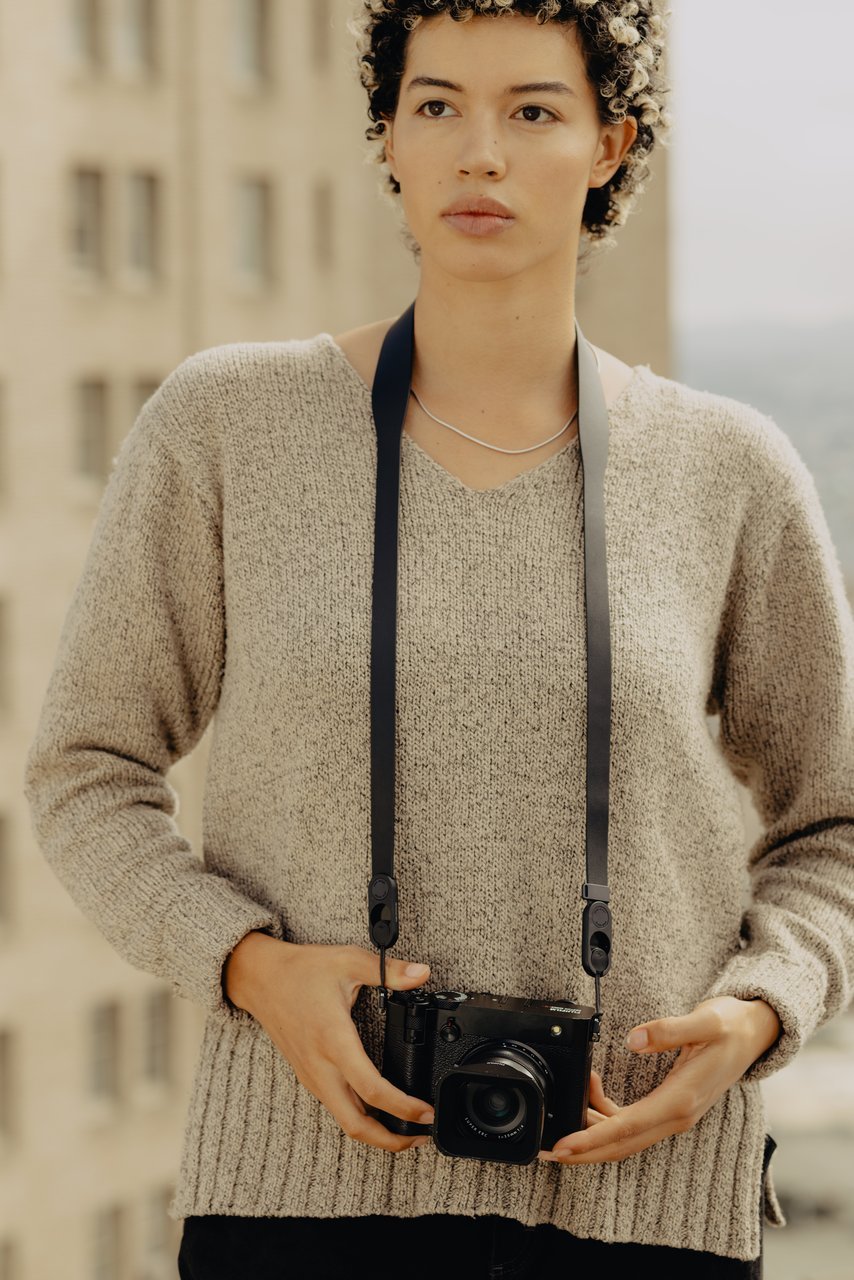 Peak Design Form - Kameragurt aus Leder, Standard - schwarz