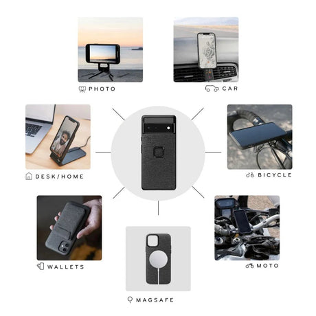 Peak Design Everyday Case Hülle für Google Pixel 7A - Charcoal