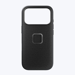 Peak Design Everyday Fabric Case Hülle für iPhone 17 Pro - Charcoal