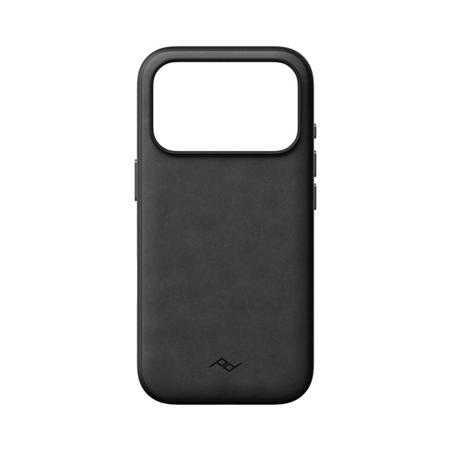 Hülle Peak Design Everyday Case Non-Slimlink für iPhone 18 Pro - schwarzes Leder