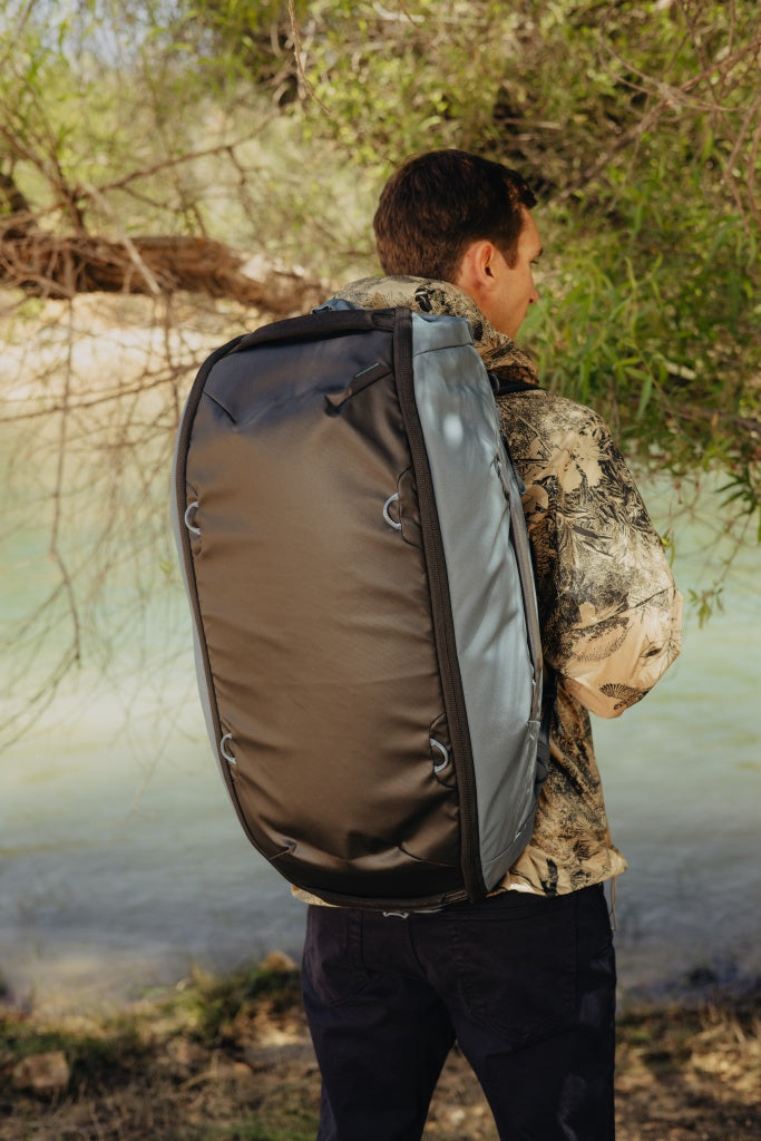 Reisetasche/Rucksack Peak Design Travel Duffelpack 65L Ocean