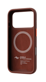 Peak Design Everyday Case Slimlink iPhone 18 Pro - Redwood Clarino