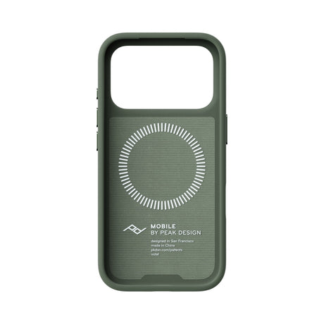 Hülle Peak Design Loop Case Non-Slimlink für iPhone 18 Pro - Sage