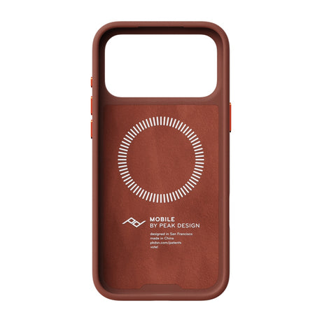 Peak Design Everyday Loop Case Slimlink iPhone 18 Pro Max - Redwood Clarino