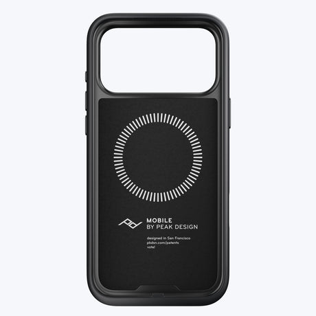 Peak Design Everyday Clarino Loop Case Hülle für iPhone 17 Pro Max - schwarz