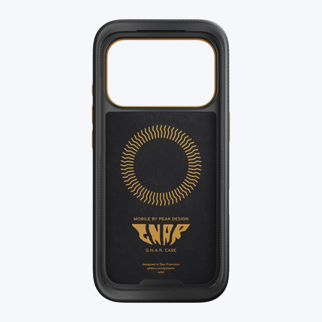 Peak Design GNAR Case Hülle für iPhone 17 Pro - schwarz
