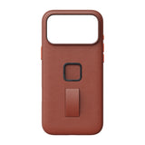 Hülle Peak Design Everyday Loop Case Slimlink für iPhone 18 Pro Max - Redwood Clarino