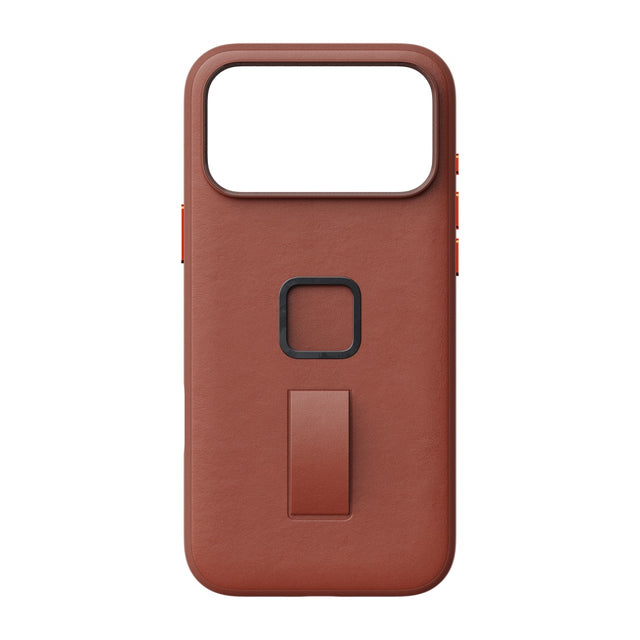 Hülle Peak Design Everyday Loop Case Slimlink für iPhone 18 Pro Max - Redwood Clarino