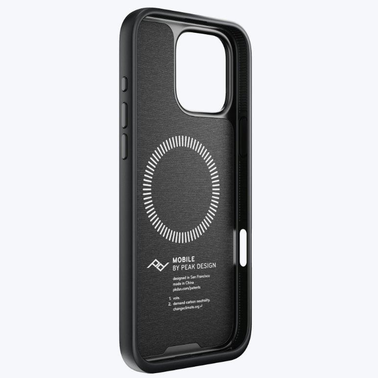 Peak Design Everyday Case Hülle für iPhone 16 Pro Max - Charcoal