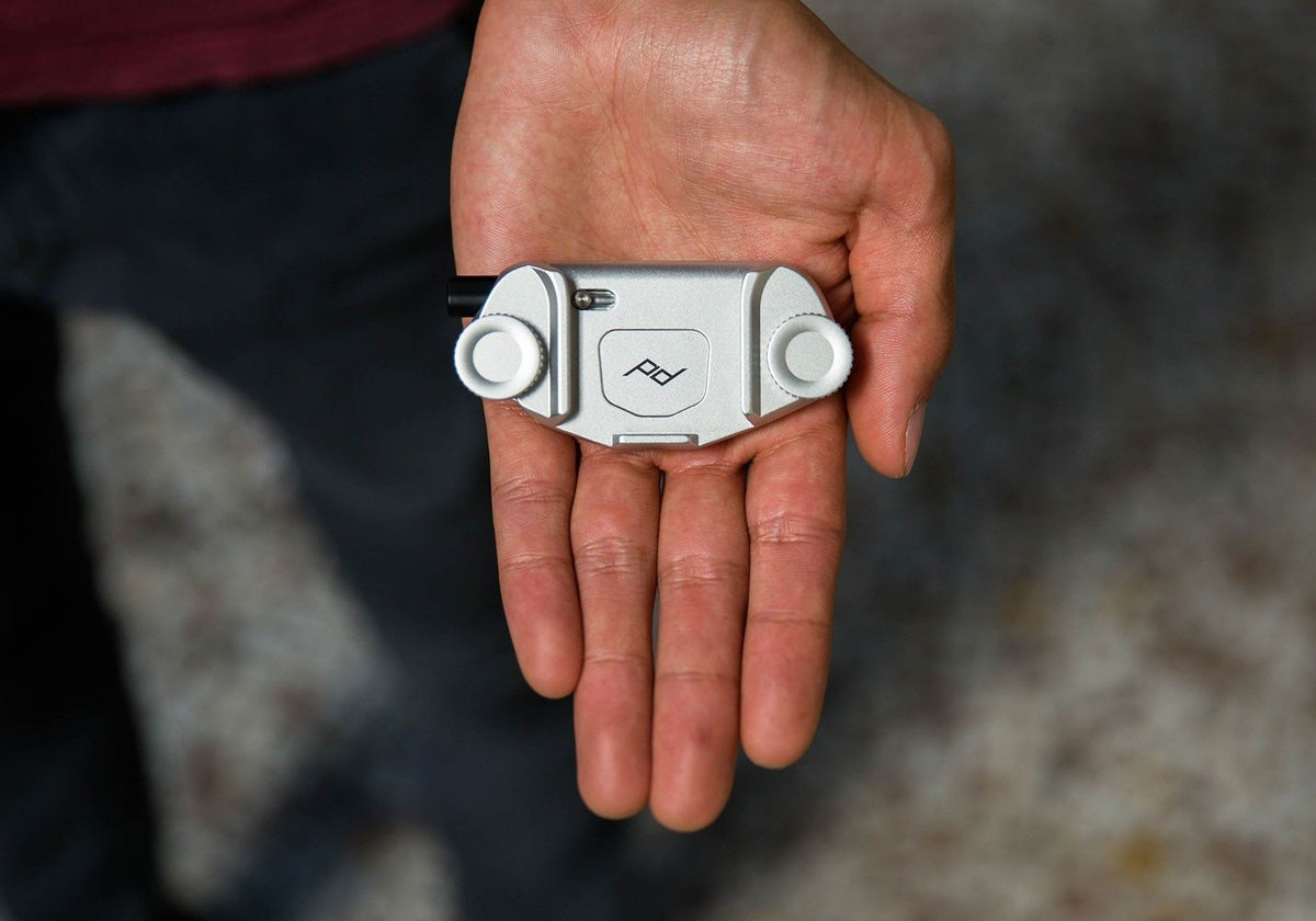Kameraclip Peak Design Capture (v3) schwarz - Standard-Platte