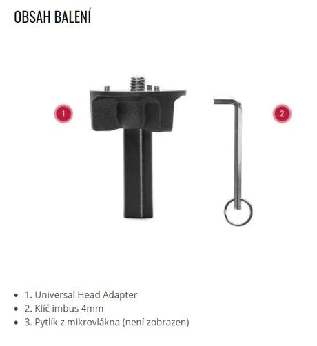 Universal-Kopfadapter Peak Design Universal Head Adapter