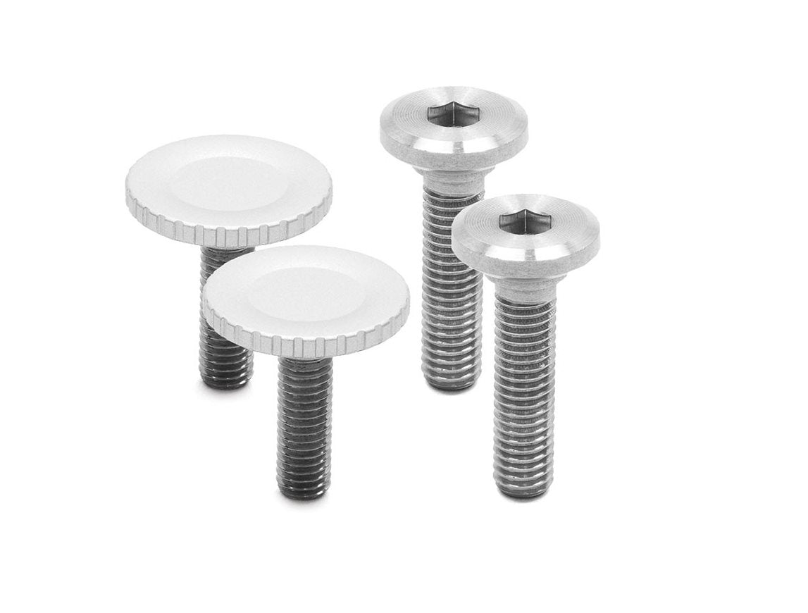 Peak Design Bolt Pack Silver (x2), two replacement bolt sets for the Capture clip, silver