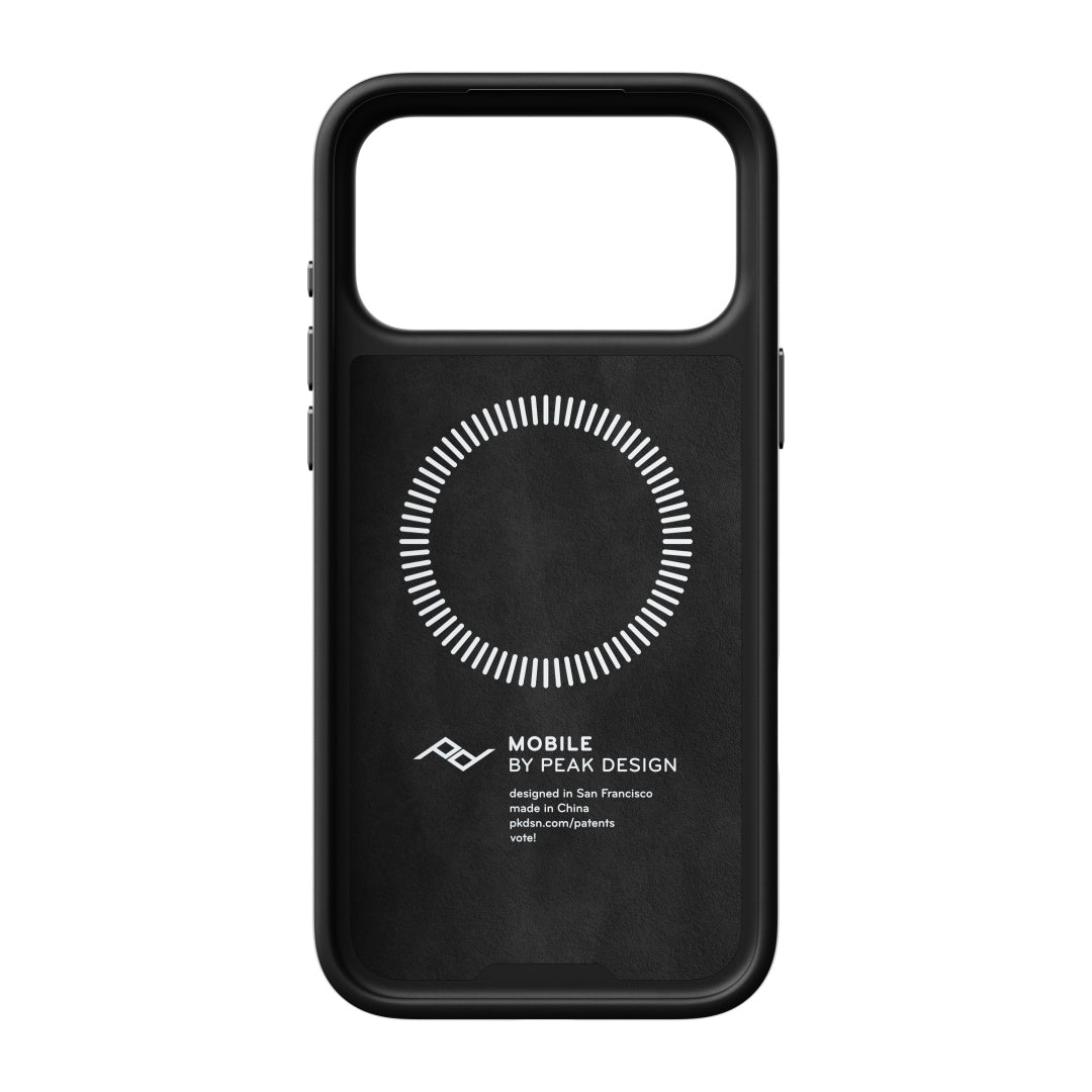 Peak Design Everyday Case Slimlink iPhone 18 Pro Max - Black Leather