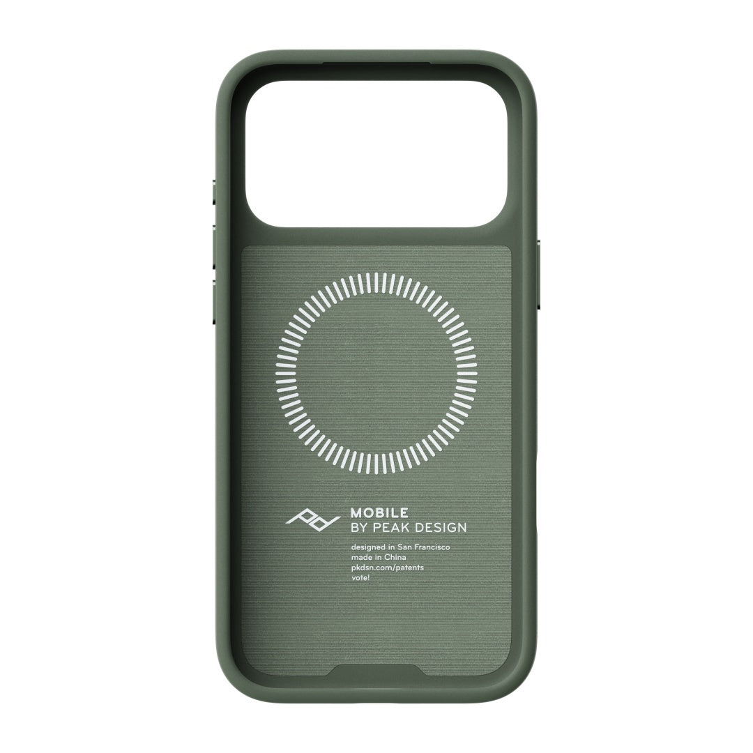 Hülle Peak Design Loop Case Non-Slimlink für iPhone 18 Pro Max - Sage
